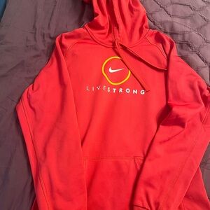 Nike Hoodie with LIVESTRONG Logo
